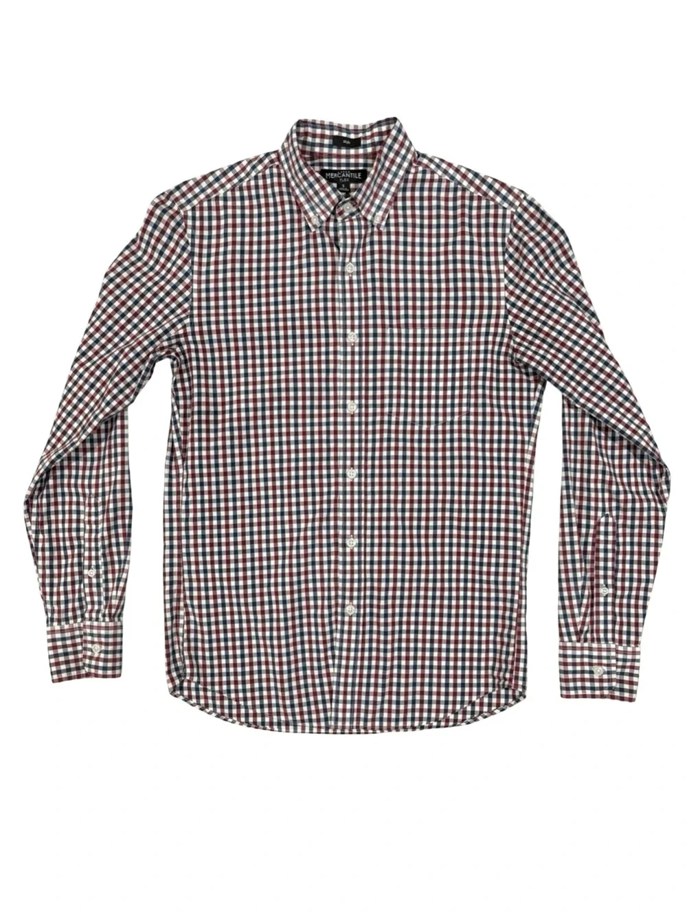 J. Crew Mercantile Flex Slim Fit Button Down Shirt Small